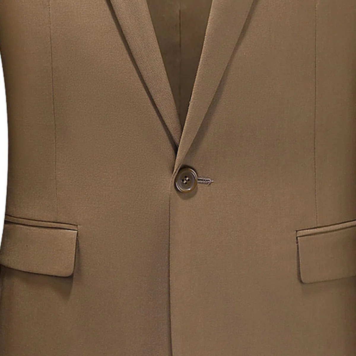 Costume Deux pièces Regular Fit pour Homme Un Bouton Couleur Unie Veste Pantalons Longs Veste de Sport Slim Fit Mariage Unique Boutonnage Ensemble