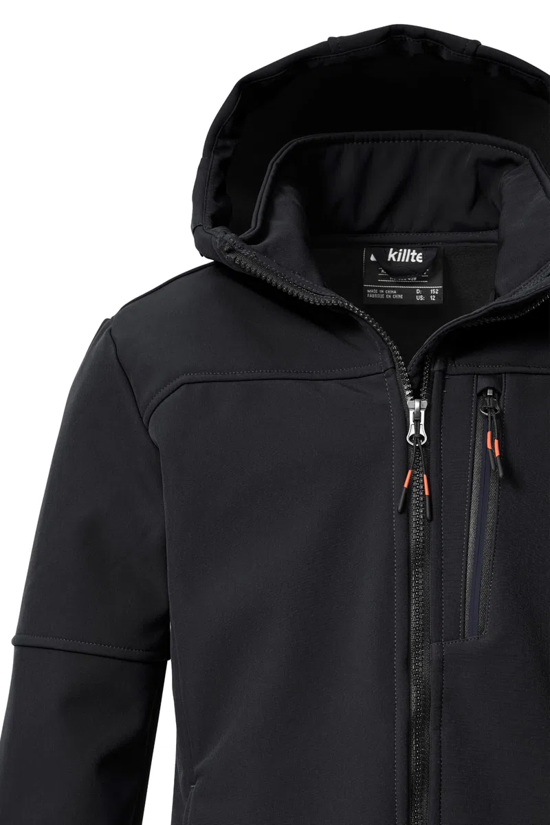 Killtec Kow 226 Bys Sftshll Jckt Veste softshell avec capuche Garçon