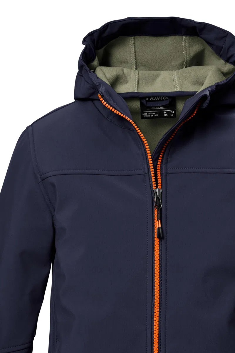 Killtec Kow 366 Bys Sftshll Jckt Veste softshell/d'extérieur avec capuche Garçon