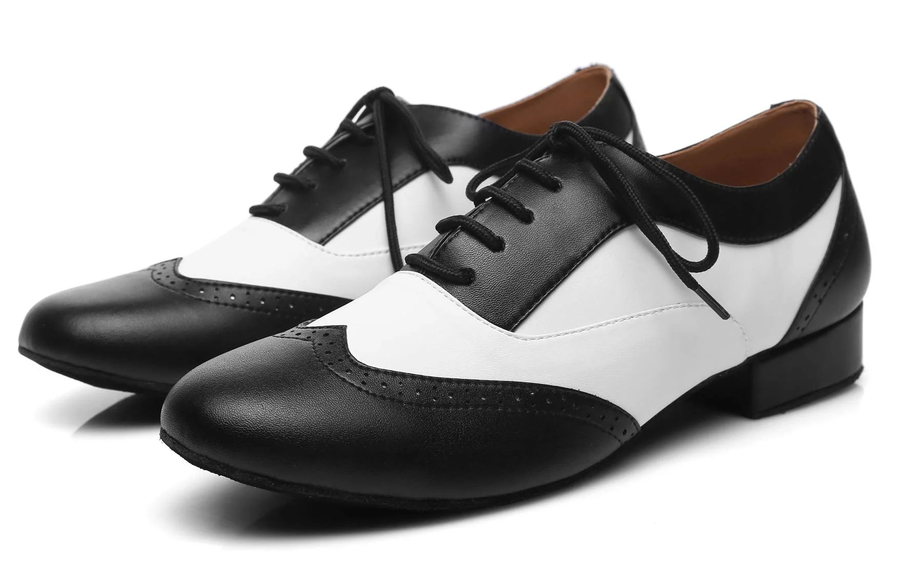 Chaussures de danse classiques en cuir pour homme L421