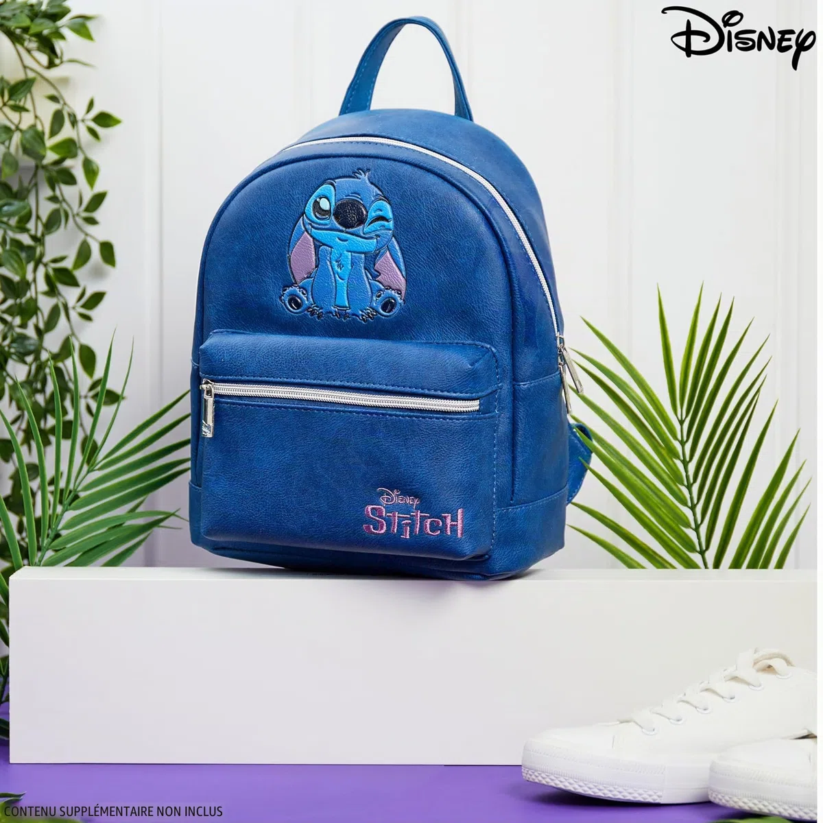 Disney Stitch Sac à Dos Femme Ado et Fille Petit Sac de Voyage Journée Shopping Mode en Similicuir Eeyore Cadeau pour Elle