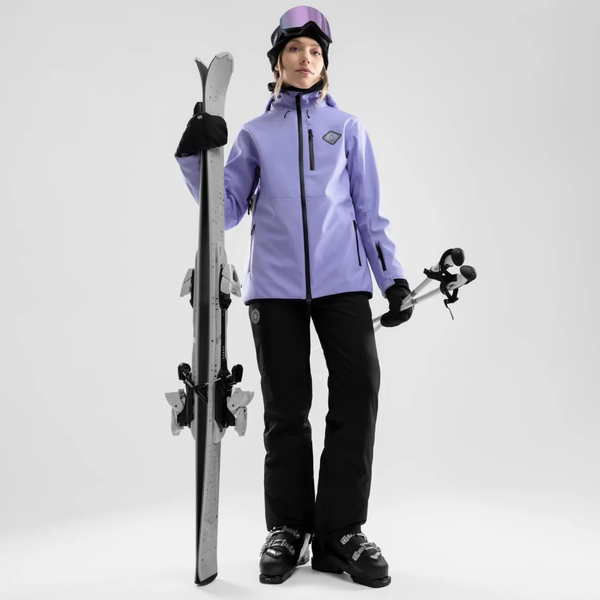 SIROKO - Veste Softshell de Ski pour Femme W2-W Makalu