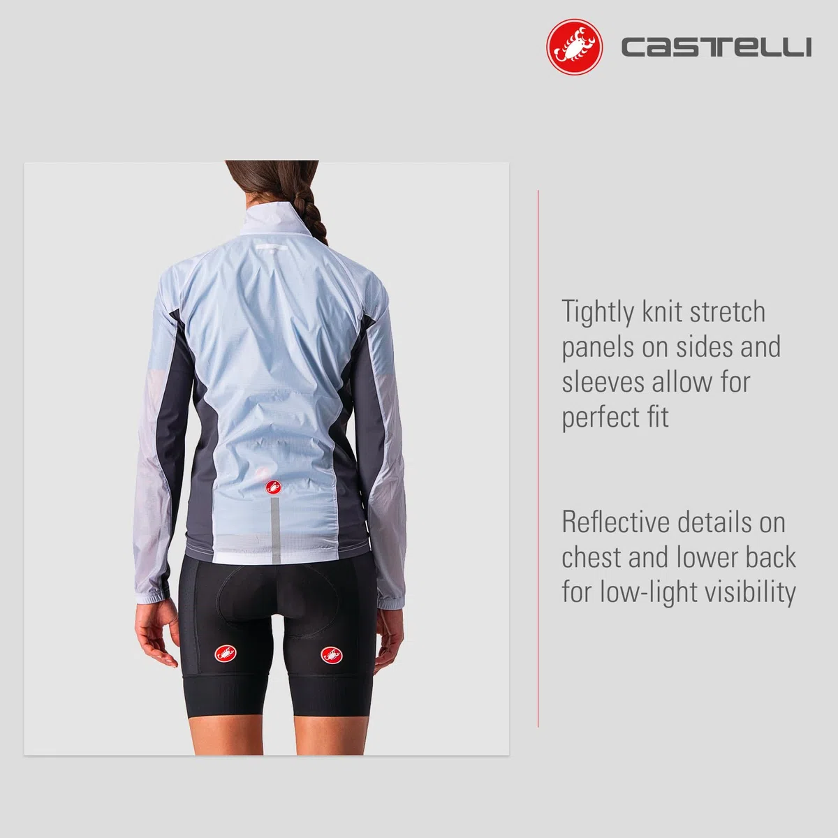 CASTELLI Squadra Stretch W Jacket Jacket Femme