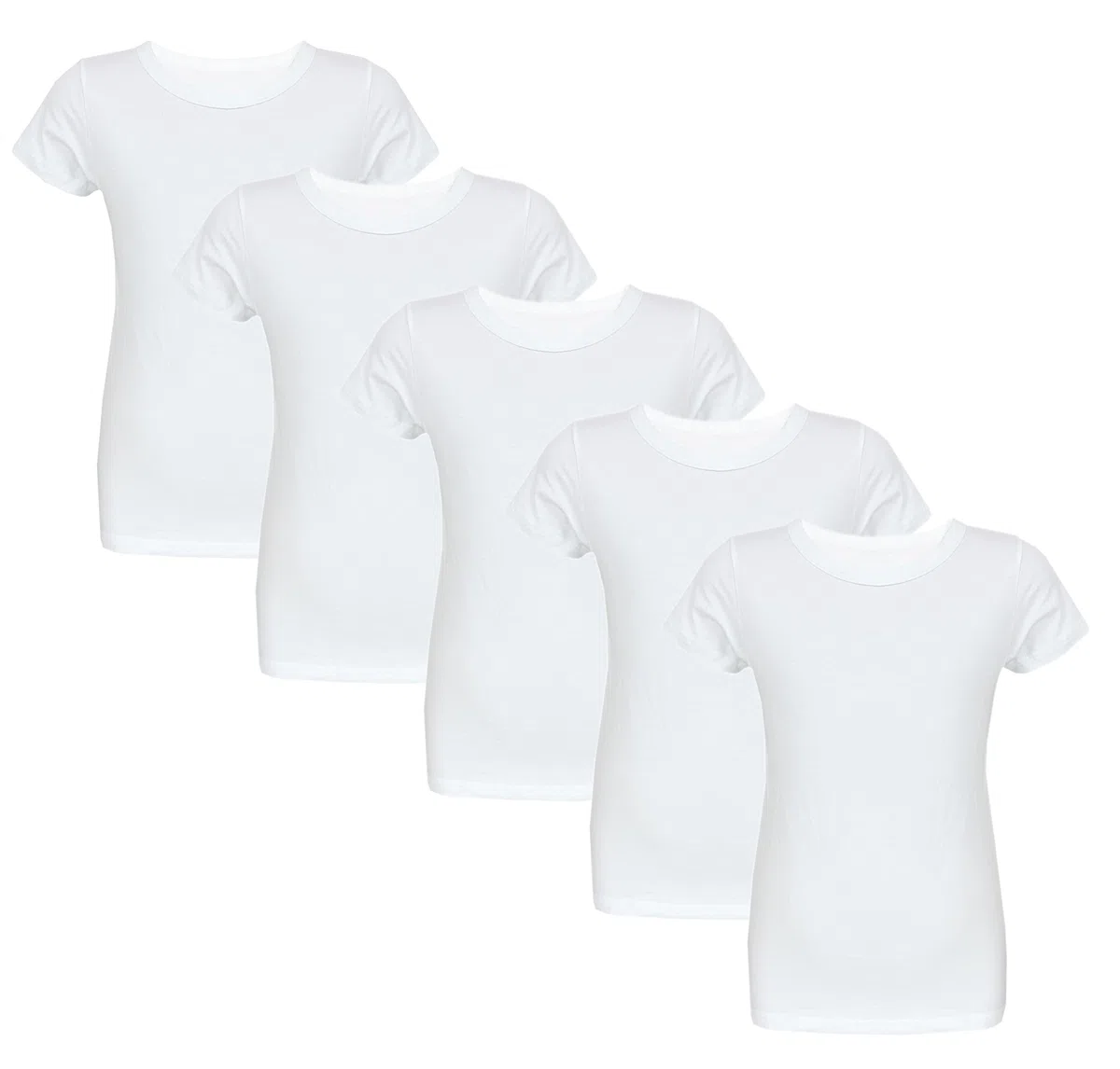 TupTam Maillot de Corps Enfant Lot de 5 Débardeurs Garçon Manches Courtes 100% Coton