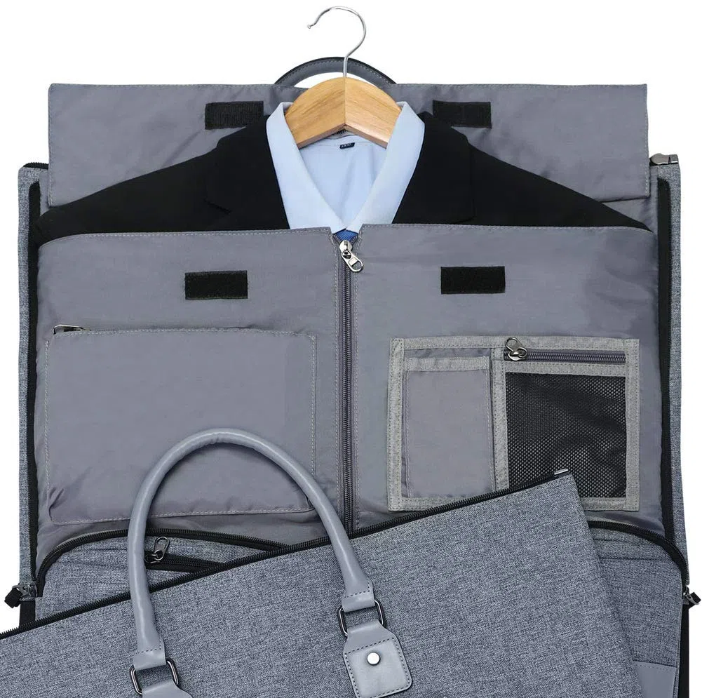 MODOKER Sac à vêtements Convertible avec bandoulière pour Homme et Femme – Valise à Suspendre 2 en 1