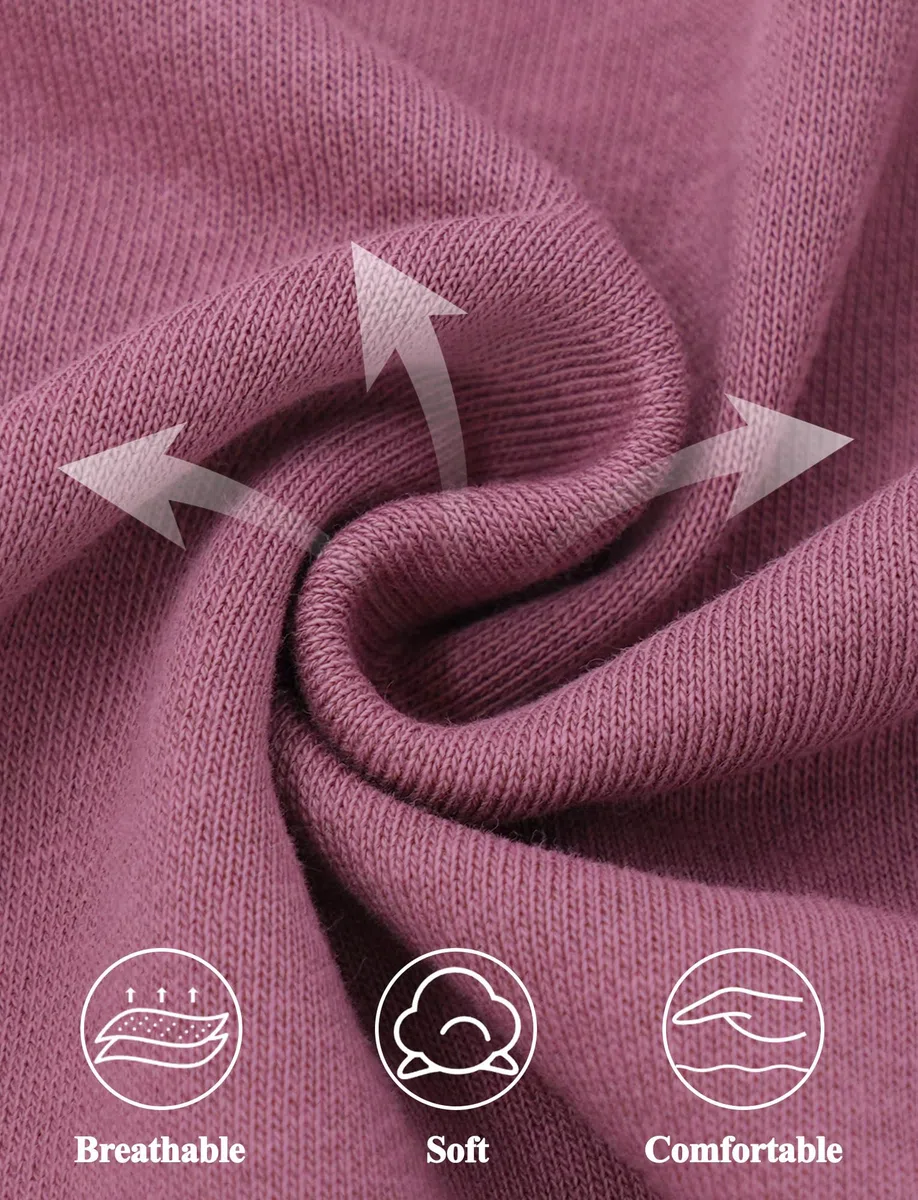 FEOYA Allaitement Sweatshirt Décontracté Enceintes Maternité Sweat-Shirt à Manches Longues Confortable Haut d'allaitement Vêtements de Grossesse Pull Chaud S-4XL
