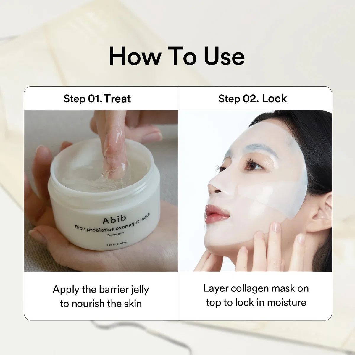 Abib Masque Gel au Collagène à la Jeridho Rose – 10 Feuilles | Masque Visage Hydrogel Rafraîchissant et Nourrissant à l’Acide Hyaluronique