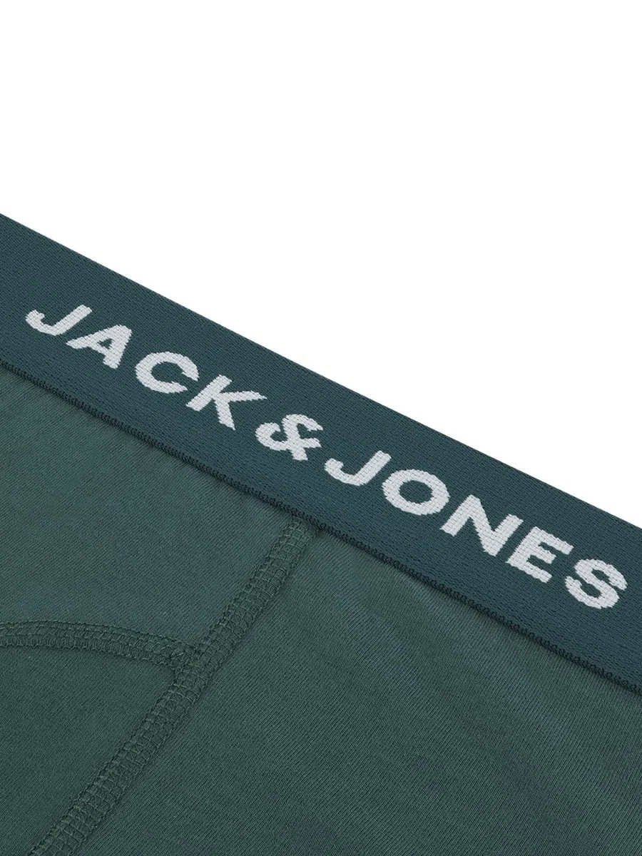 JACK & JONES Lot de 6 boxers pour homme, en coton, extensibles, style rétro, noir/rouge/vert/bleu/gris, tailles S/M/L/XL/XXL/3XL/4XL/5XL/6XL/7XL/8XL