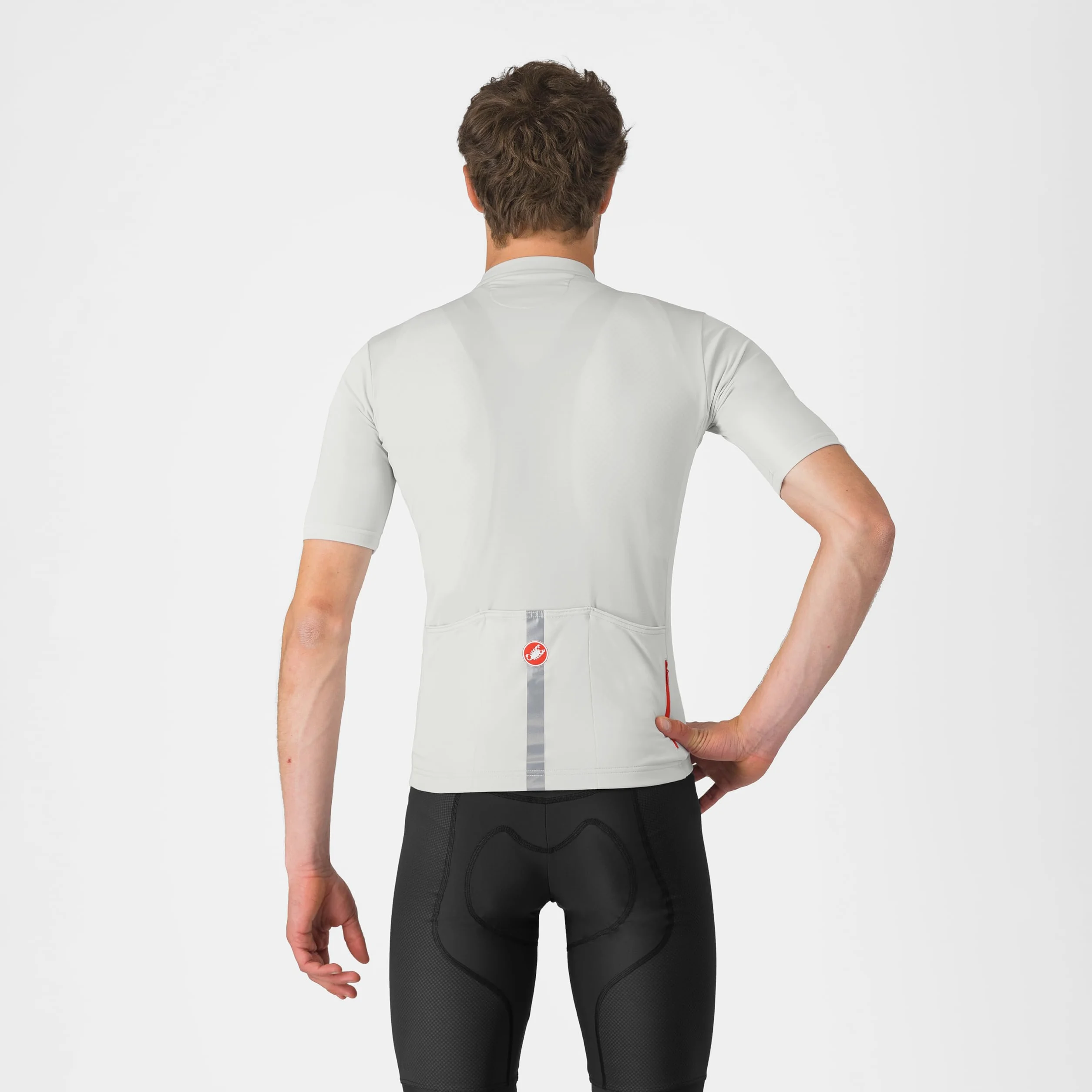 CASTELLI CLASSIFICA Jersey T-Shirt, Blanc, L Homme
