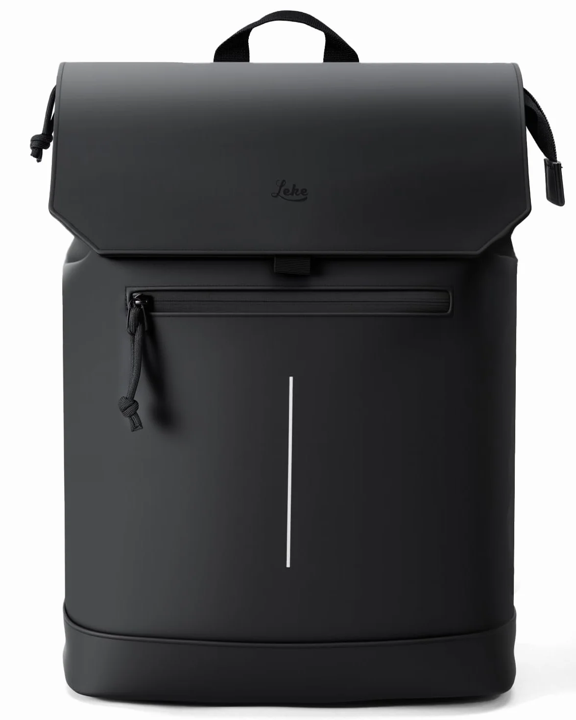 Sac a Dos Femme en Cuir Mat Avec Compartiment Pour Ordinateur Portable 15,6" - Élégant Sac à Dos de Ville et D'affaires Pour l'université, l'école, Les Voyages et la Vie Quotidienne