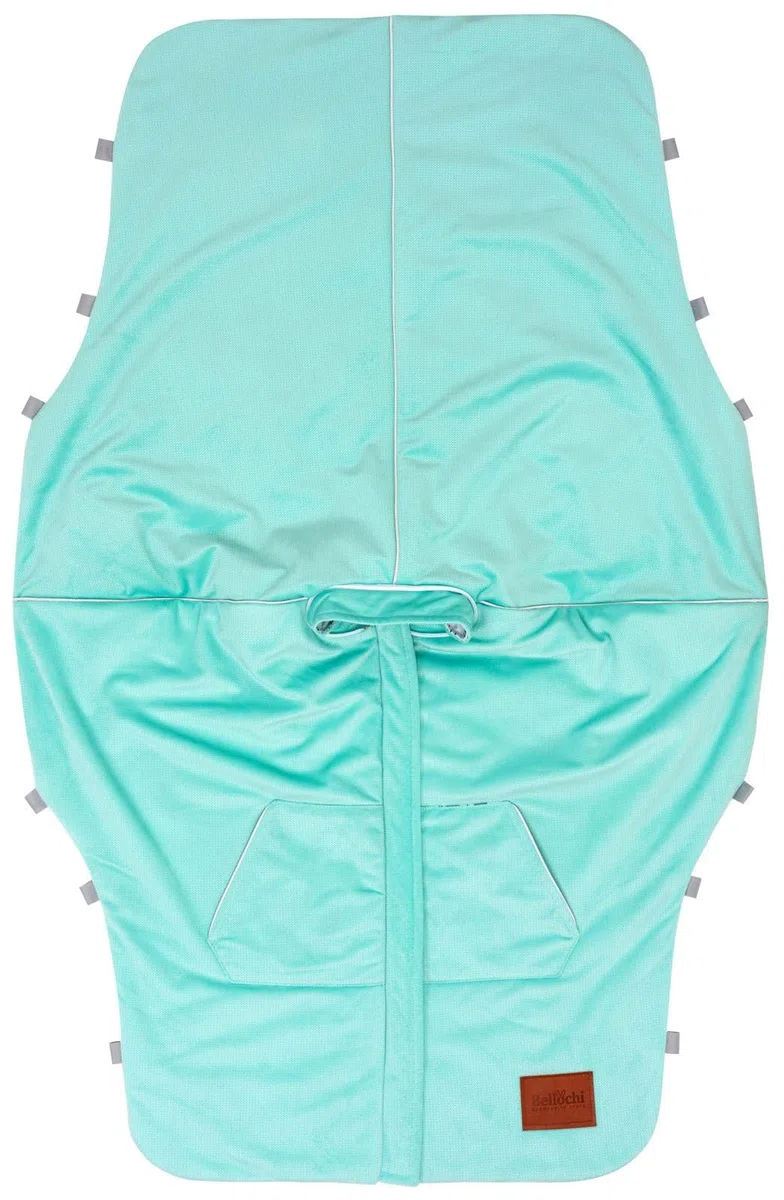 Poncho de voiture universel Bellochi pour enfants 1-6 ans | Capuche détachable | Bandes réfléchissantes | 80x60cm | animaland