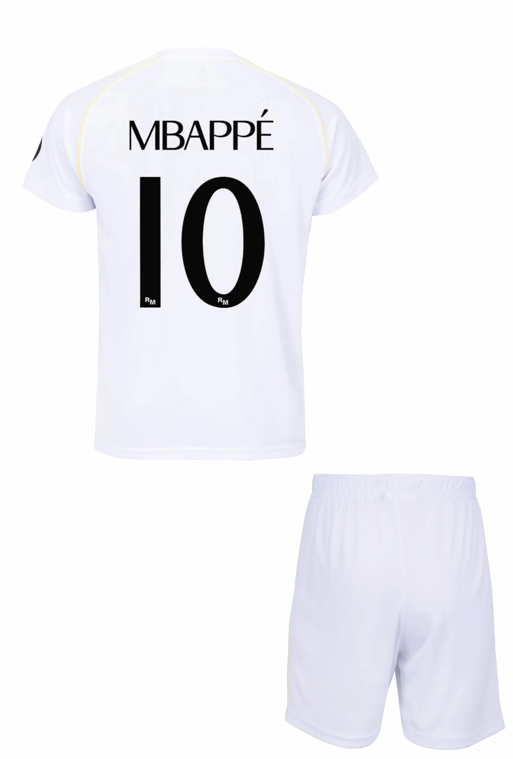 Real Madrid Ensemble Football Maillot Short Real Kylian Mbappé - Collection Officielle