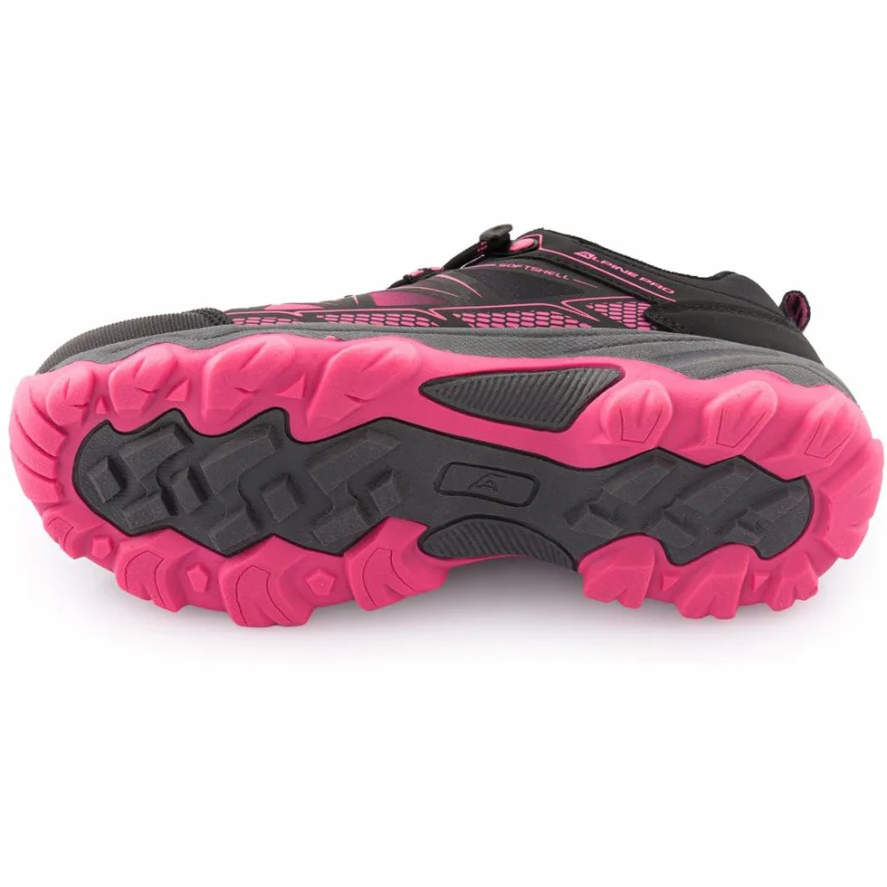 Alpine PRO FARO Chaussures de randonnée unisexes pour enfant, chaussures actives, chaussures de trekking, chaussures d'extérieur, chaussures de marche durables, tissu extérieur softshell respirant,