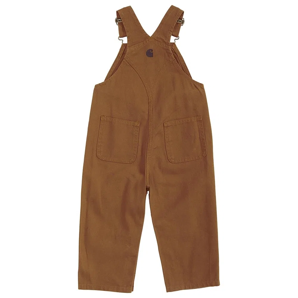 Carhartt Salopette en toile pour bébé garçon Marron Taille nouveau-né