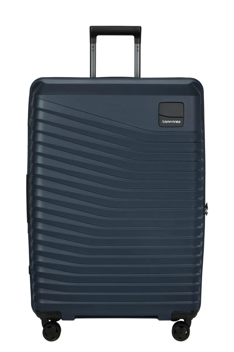 Samsonite Intuo - Spinner L, Valise Extensible, 75 cm, 105/115 L, Bleu (Nuits Bleues)