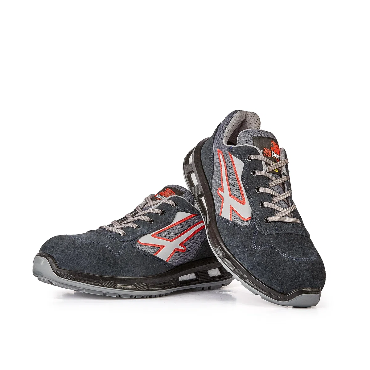 U-Power Red Lion Active, Chaussures de sécurité unisexes, légères, flexibles, anti-crevaison en cuir, avec insert Infinergy, avec embouts en aluminium (Blue 41)