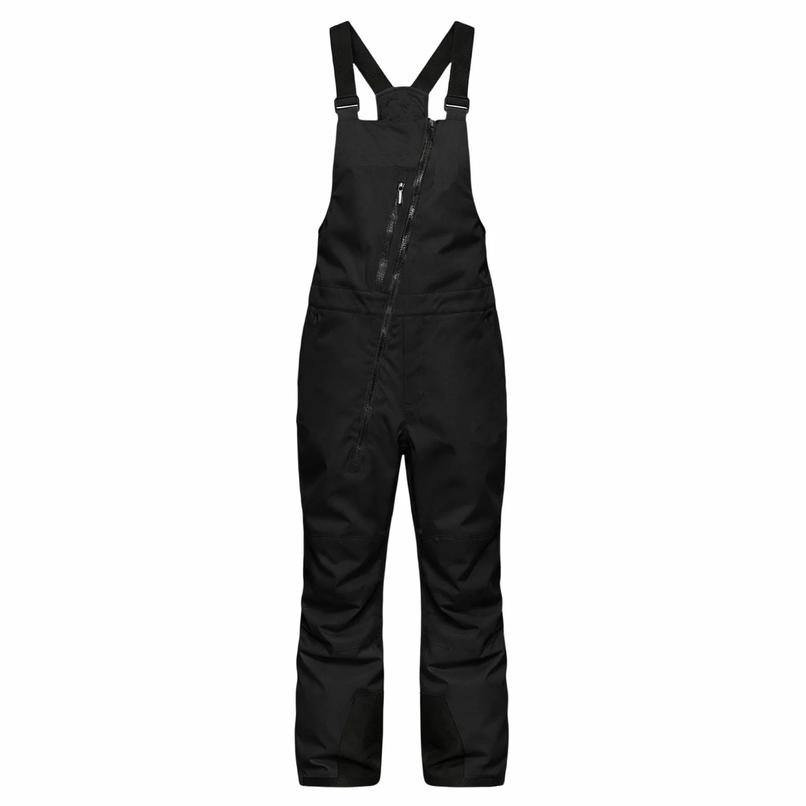 Generisch Pantalon de ski pour femme - Imperméable - Doublure thermique - Bretelles avec salopette réglable - Coupe-vent - Pantalon de snowboard - Mode d'hiver - Pantalon softshell léger
