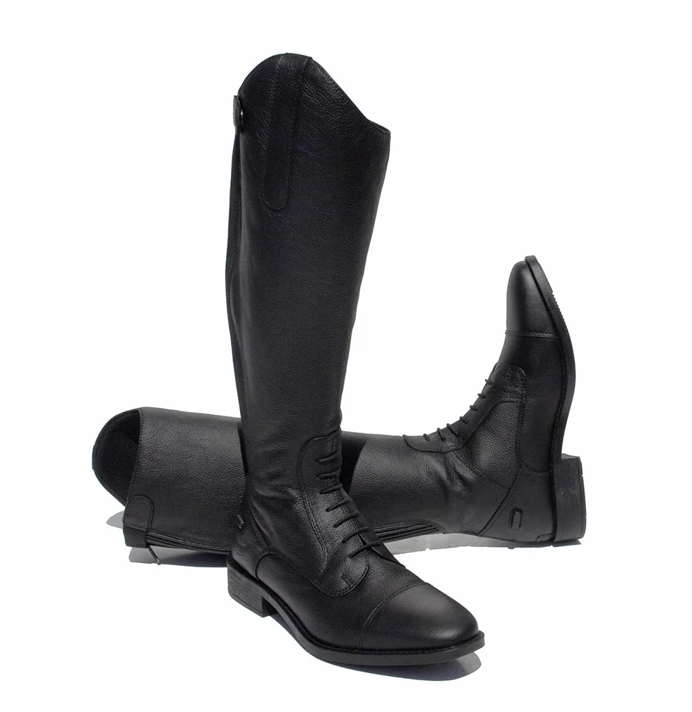 rhinegold Elite Bottes d'équitation Extra Courtes en Cuir Luxus