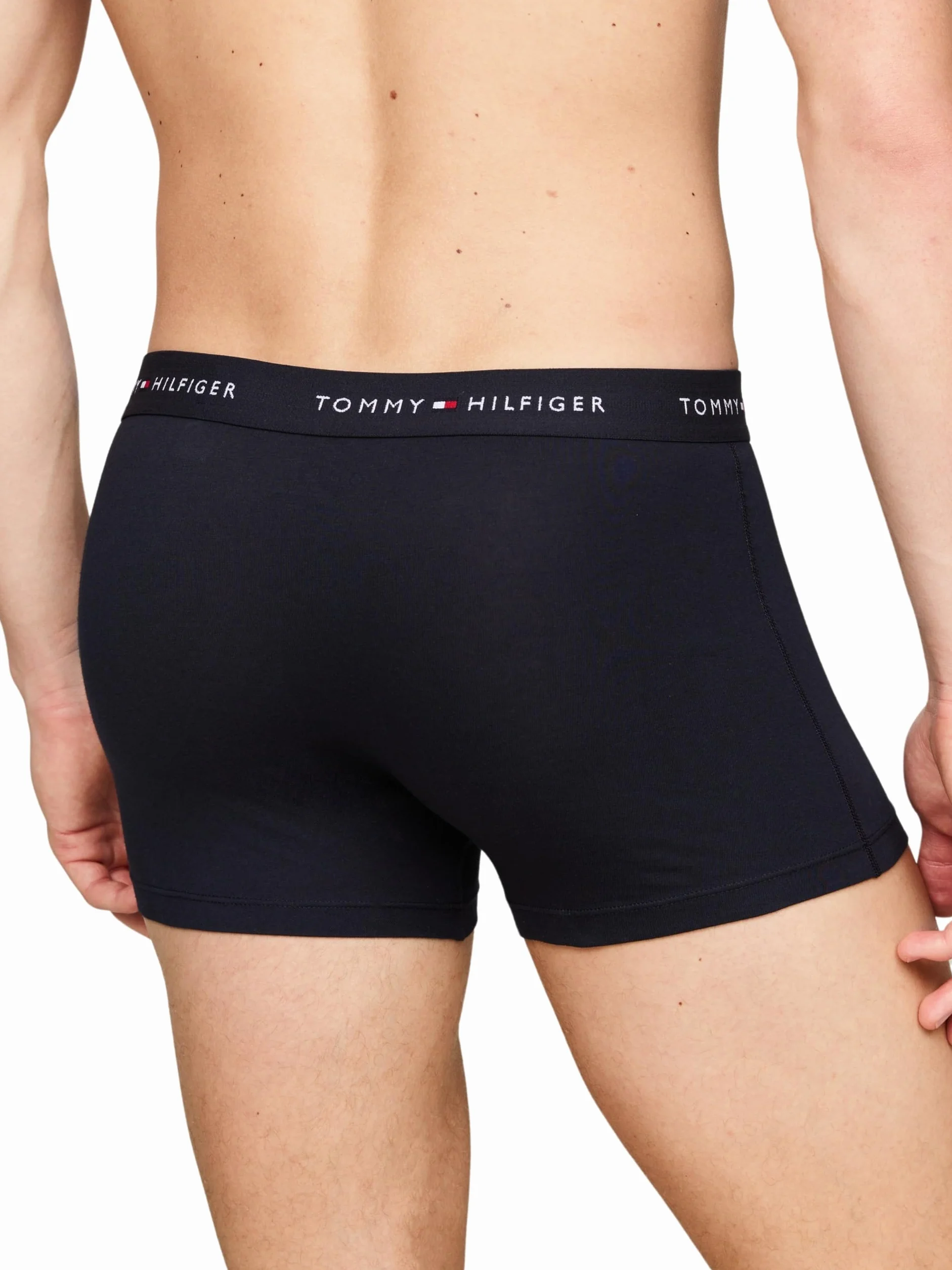 Tommy Hilfiger Boxers Lot de 3 Homme avec Ceinture à Motif Logo