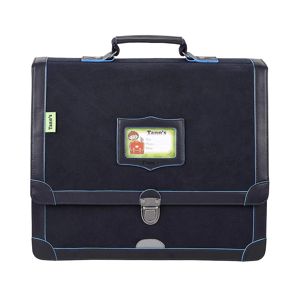 Tann's Cartable Bords Francs pour fille 38 39 Bords Francs Bleu/rose