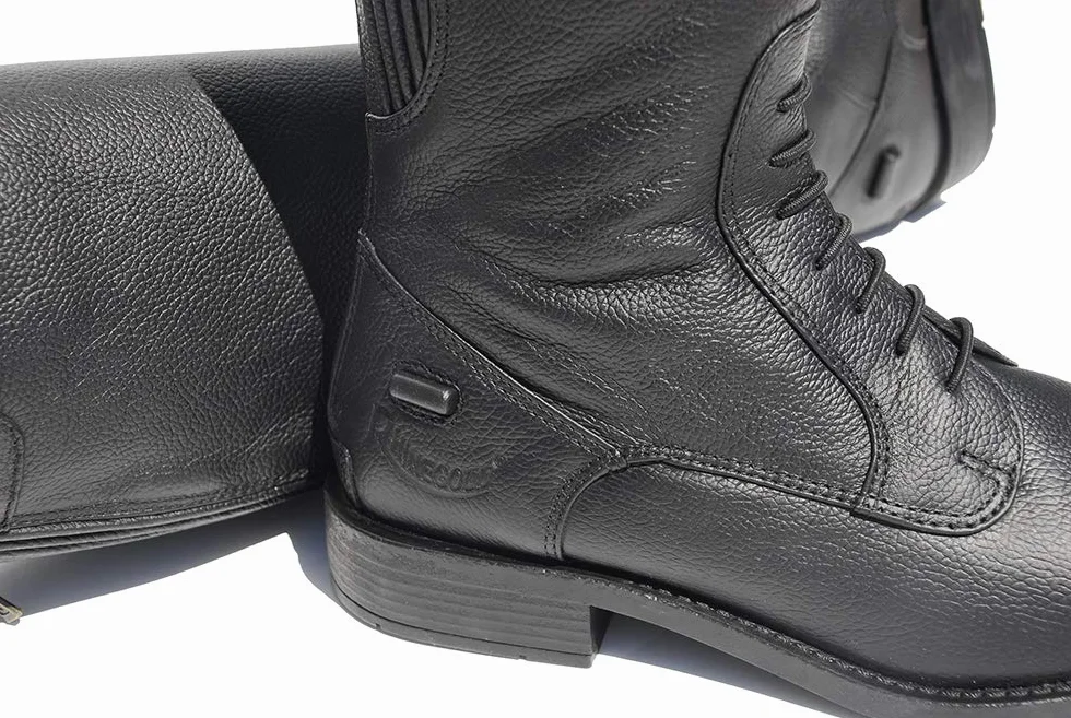 rhinegold Elite Bottes d'équitation Extra Courtes en Cuir Luxus
