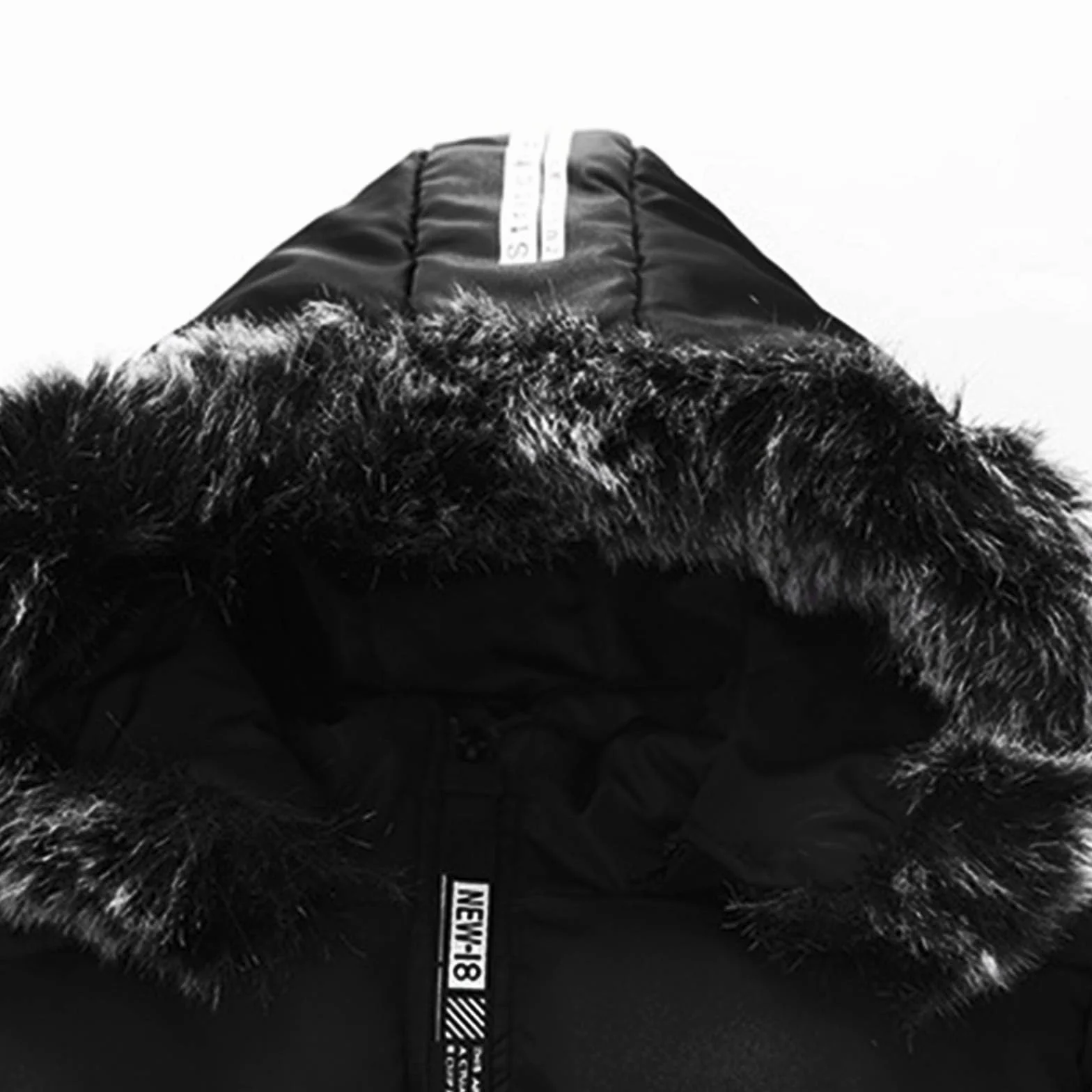 Veste en duvet pour garçons - Rembourrée - Chaud - Manteau d'hiver décontracté - Parka d'extérieur matelassée épaisse et confortable