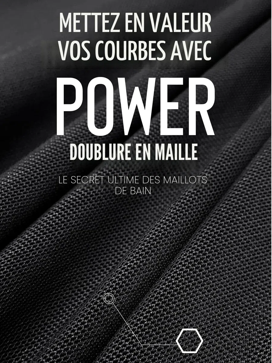 CUPSHE Maillot de bain une pièce pour femme - Contrôle du ventre - Col asymétrique froncé - Bretelles en maille