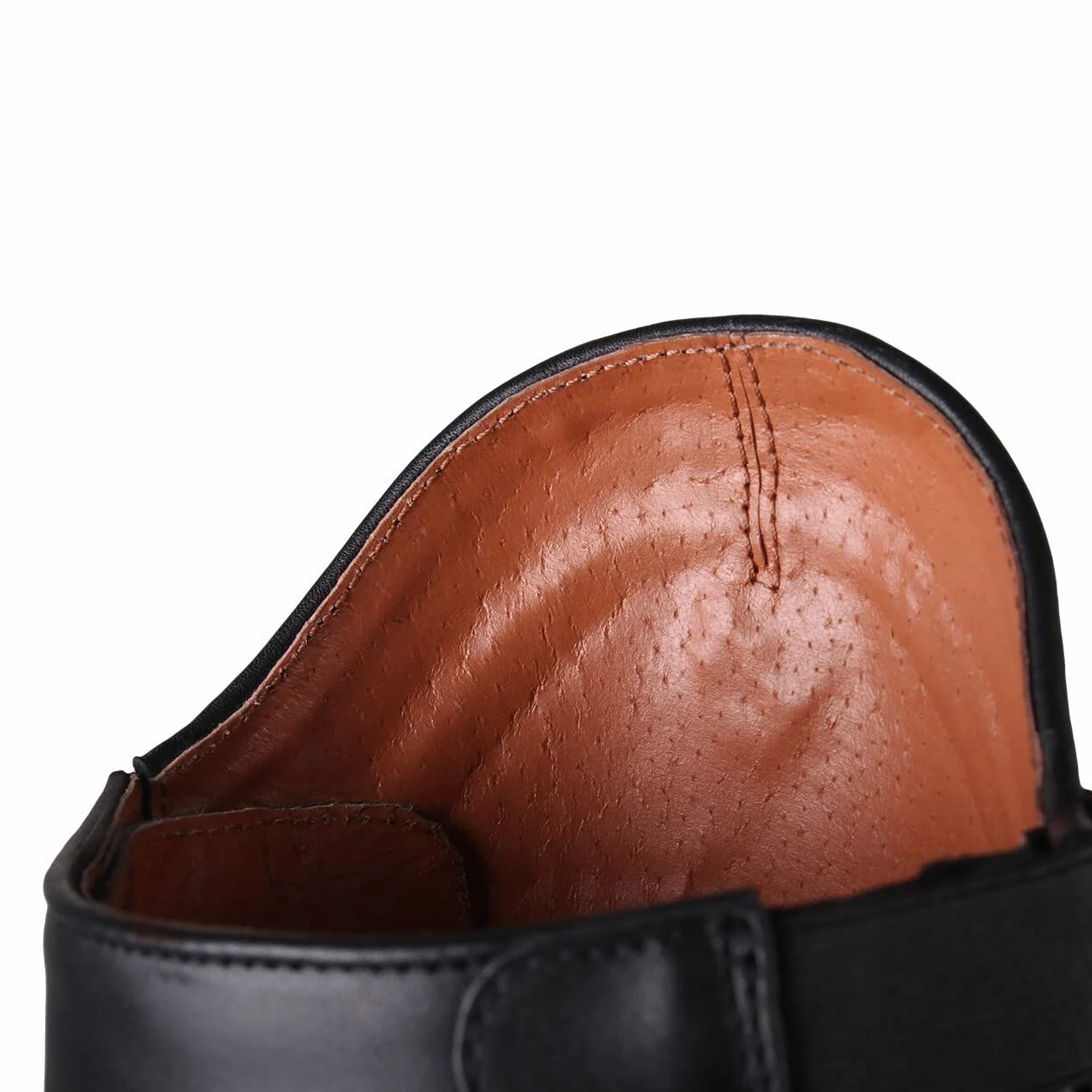 QHP Hailey Bottes d'équitation larges à lacets pour adulte Noir
