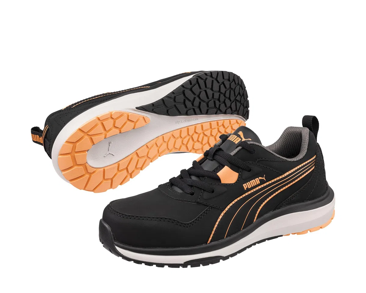 PUMA Chaussures de sécurité Stepper Low S3S ESD pour femme avec embout de protection antidérapant