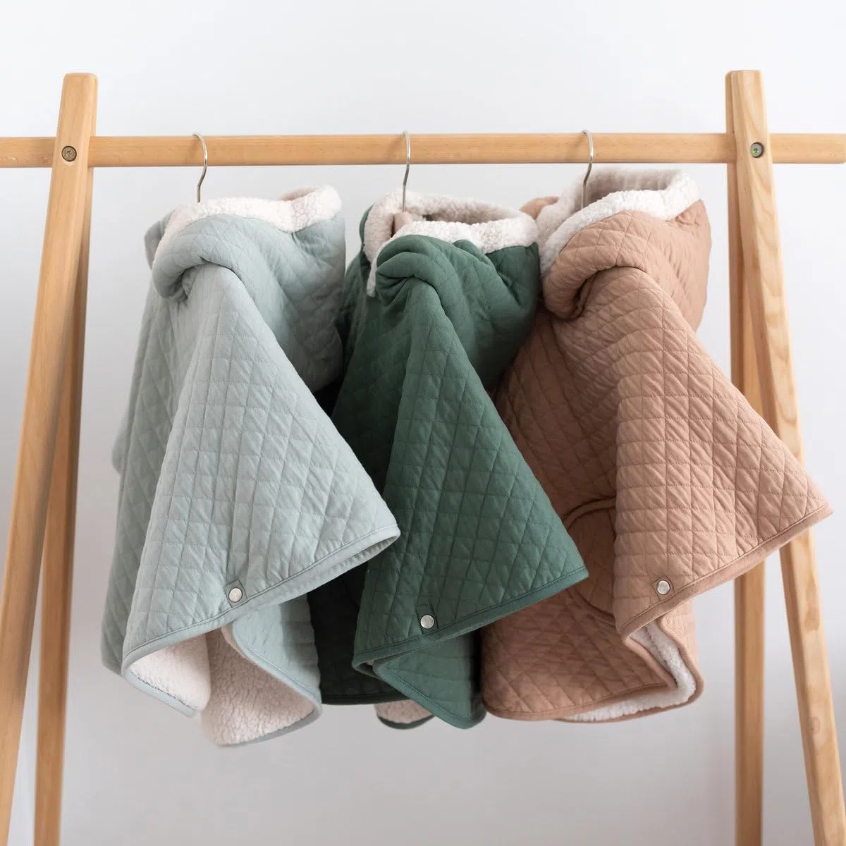 Poncho chaud de voyage Pady quilted Lunar - Bemini