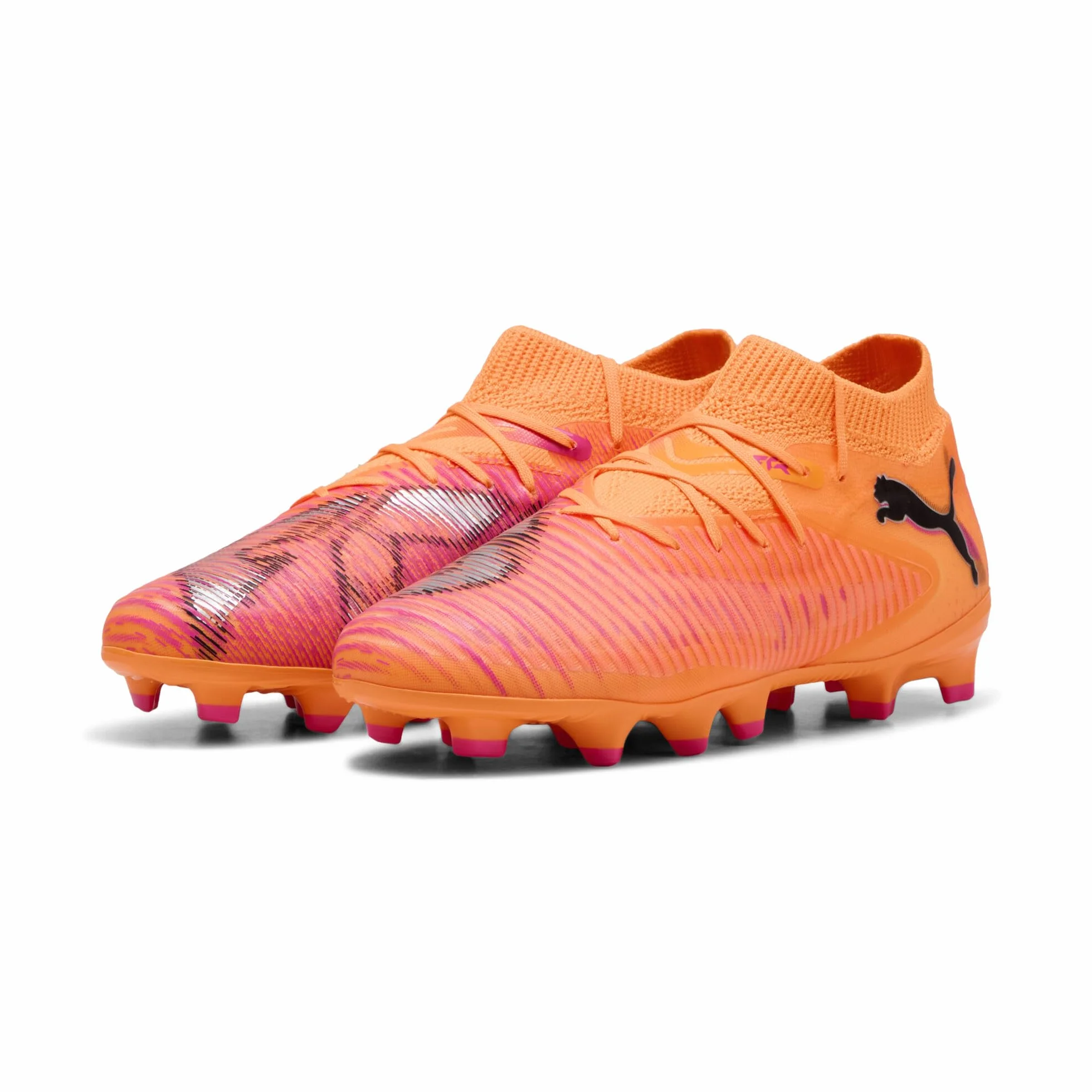 PUMA Future 8 Pro FG/AG Jr Chaussure de footballMixte Enfant