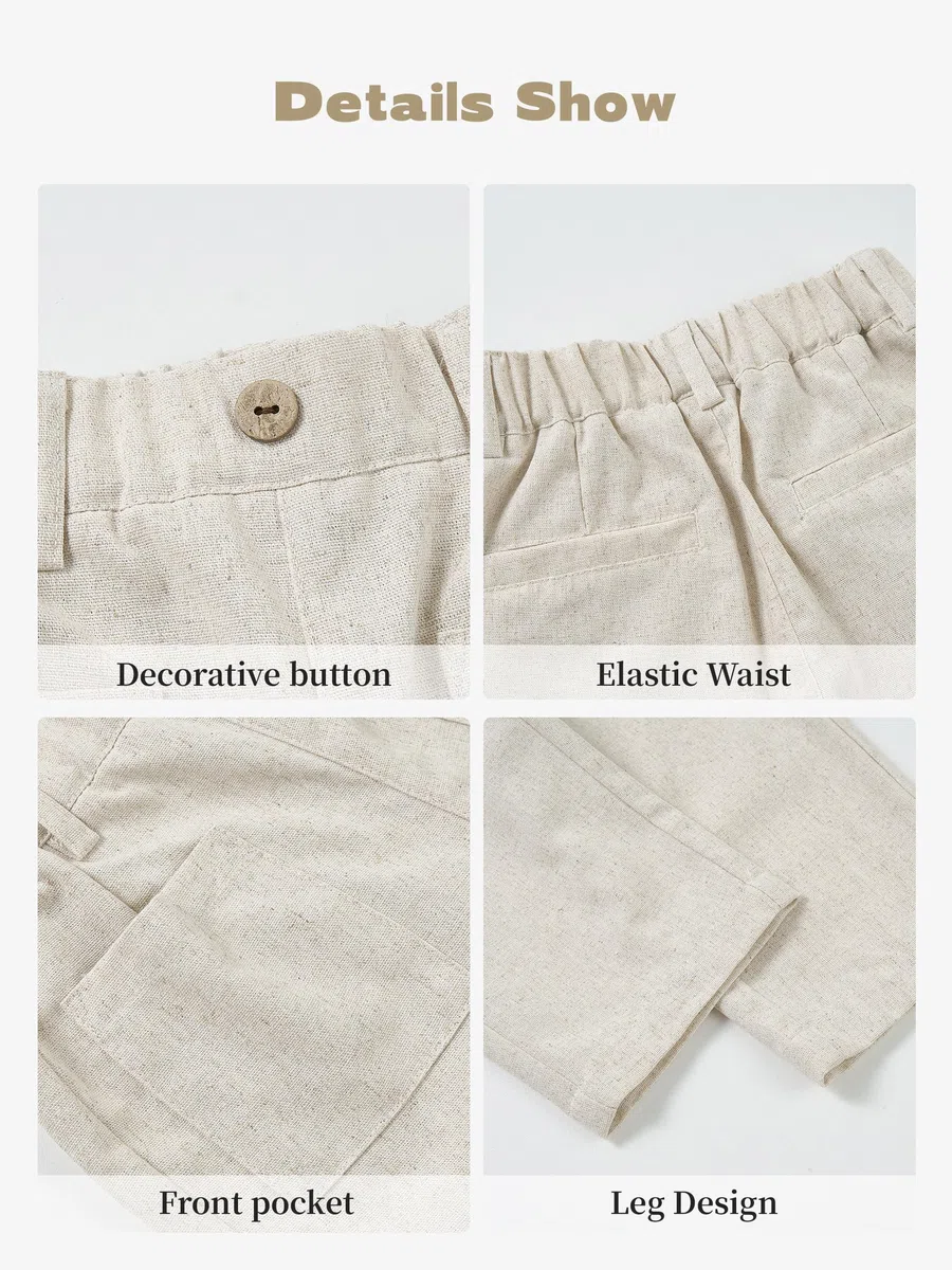 Volunboy Costume Bébé Garçon 2 Pièces Ensemble de Cérémonie Blazer et Pantalon pour Mariage et Fête