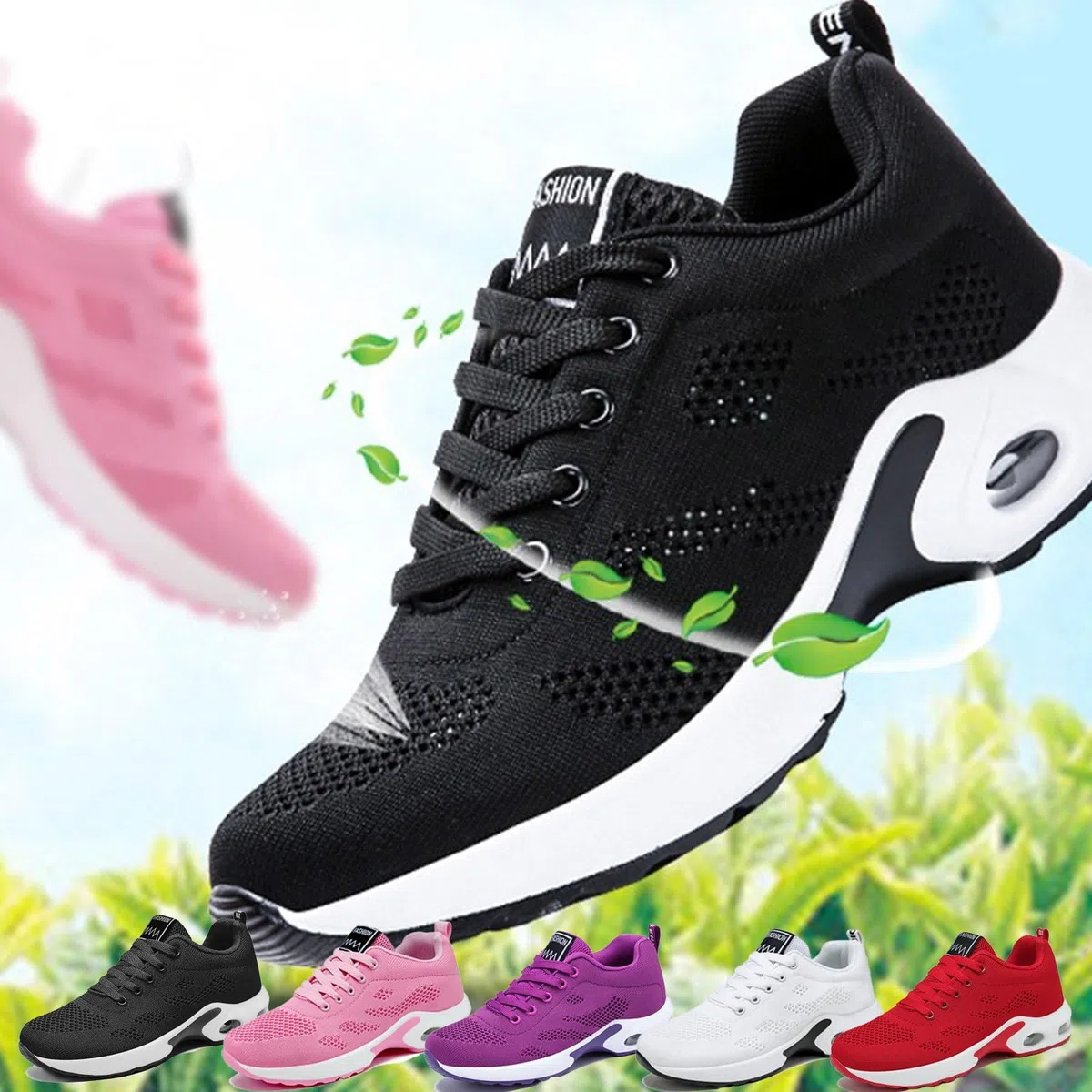 Chaussures ergonomiques pour soulager la douleur, chaussures ergonomiques pour soulager la douleur, chaussures d'entraînement légères et antidérapantes, confortables en cuir pour le fitness