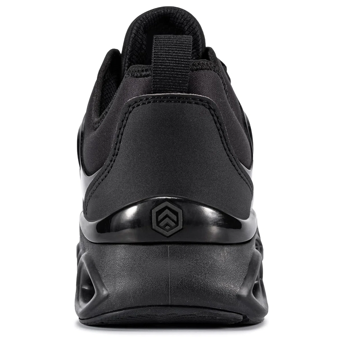 LARNMERN Chaussures de Sécurité Femme Légères Embout Acier Respirantes Noir Gris 38.5 EU