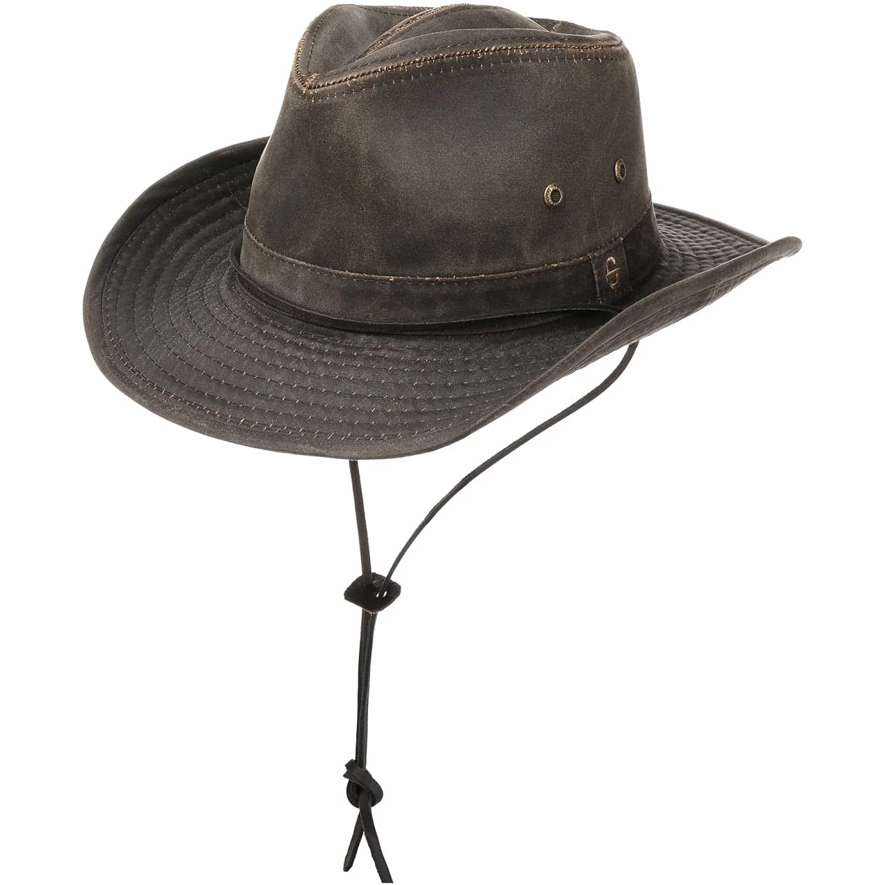 Stetson Diaz Chapeau Outdoor Protection UV Bord Formable Tissu Unisexe Ete Hiver