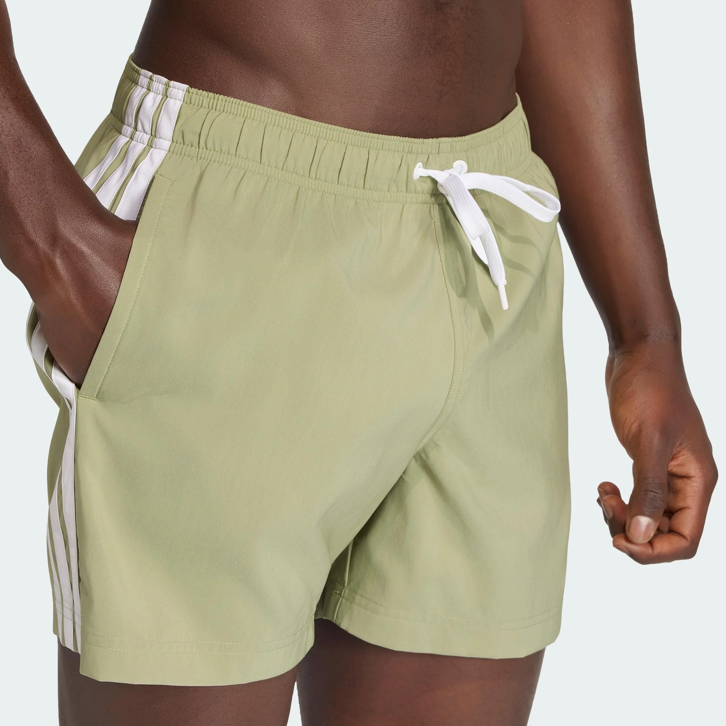 adidas Men's Short de Natation 3 Bandes