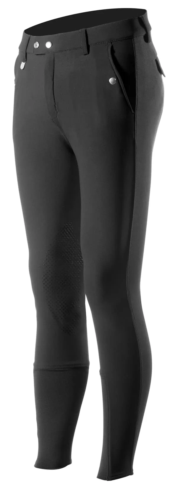 HORZE Pantalon d'équitation à basanes Silicone Grand Prix Homme Noir 48