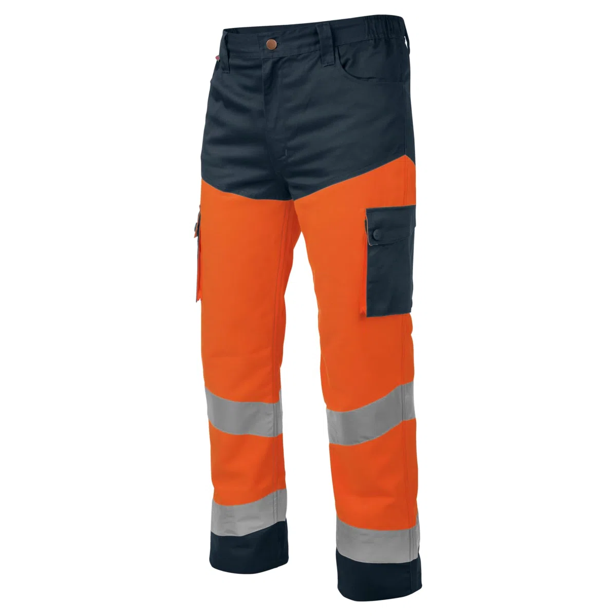 WüRTH MODYF Pantalon de travail haute-visibilité LUMEN jaune/marine
