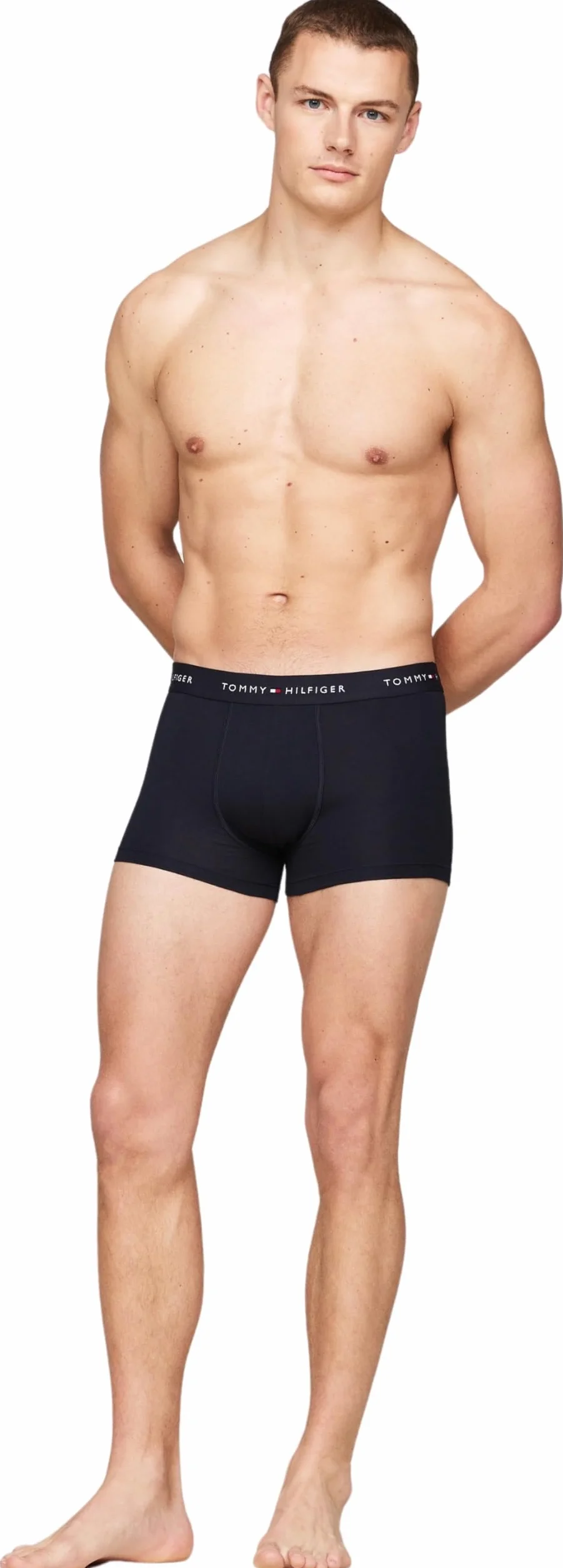 Tommy Hilfiger Boxers Lot de 3 Homme avec Ceinture à Motif Logo