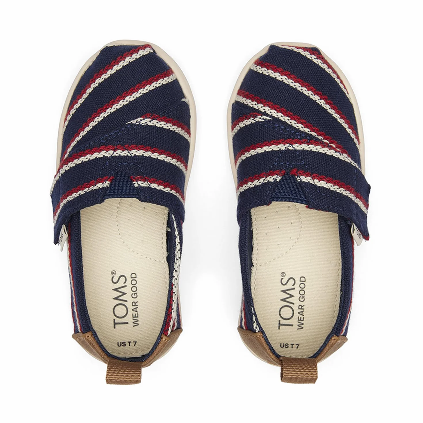 TOMS Garçon Classic Alpargata Semelle de Mocassin