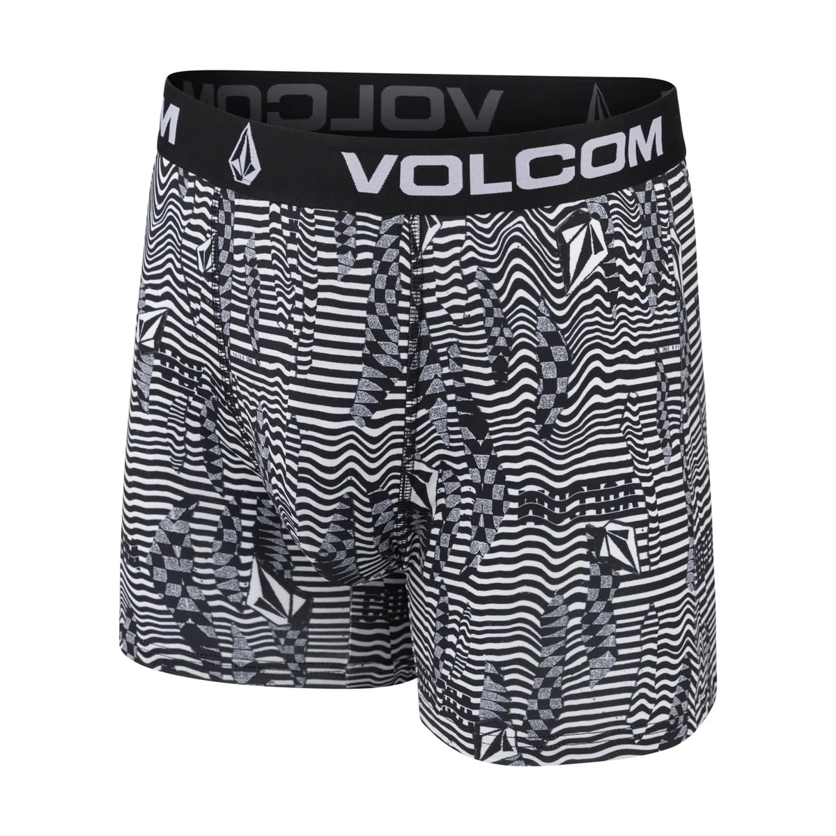 Volcom Lot de 5 caleçons boxeurs en polyester élasthanne pour homme