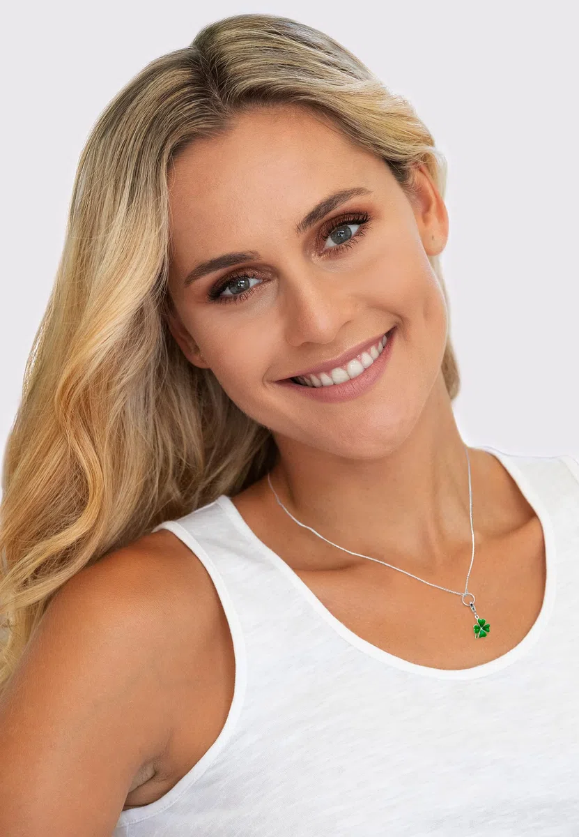 Nenalina Pendentif Charm Trèfle en argent sterling pour tous les bracelets Charm 714027-001