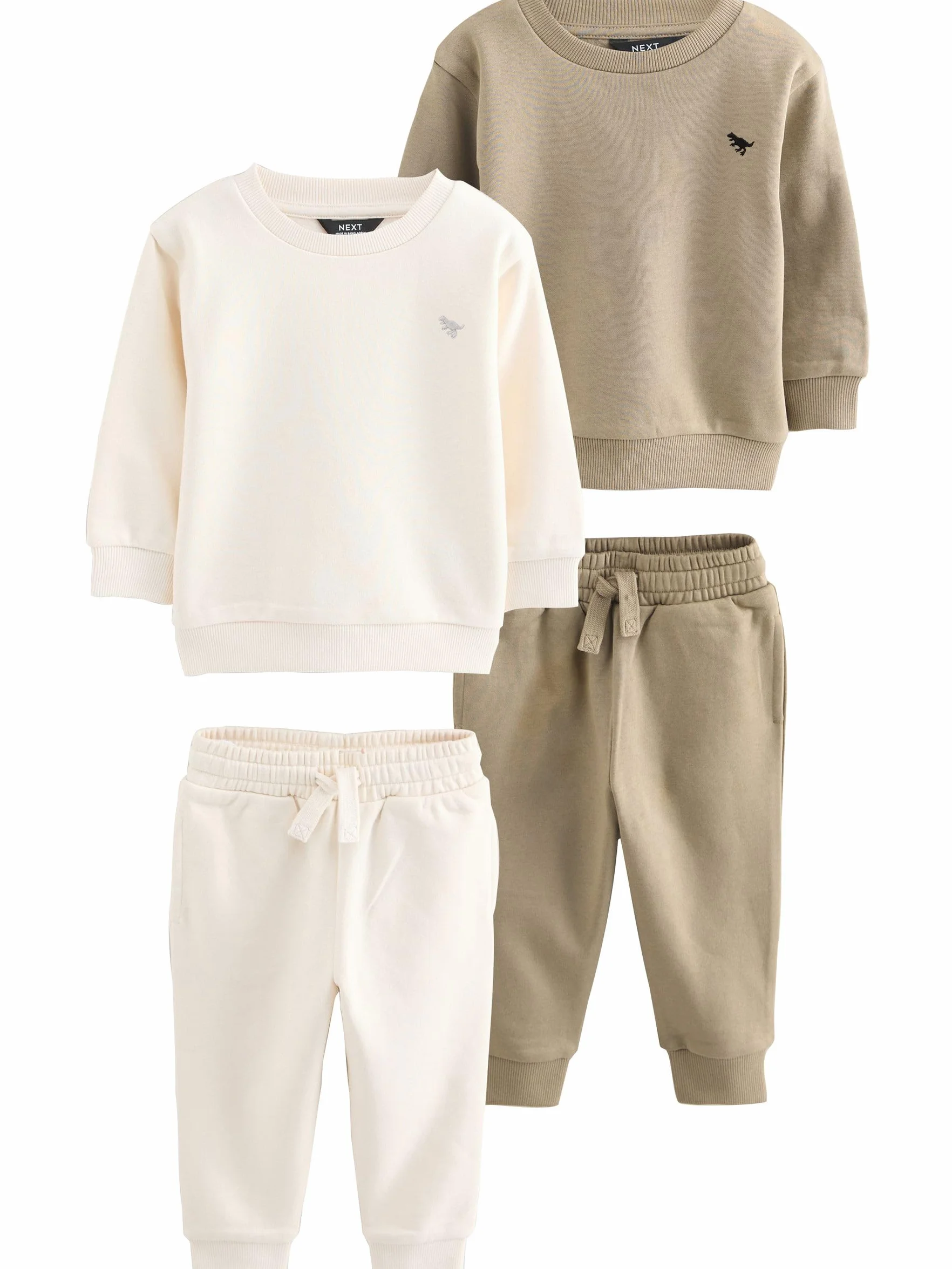 NEXT Garçon Ensemble sweat et pantalon de jogging, lot de 2