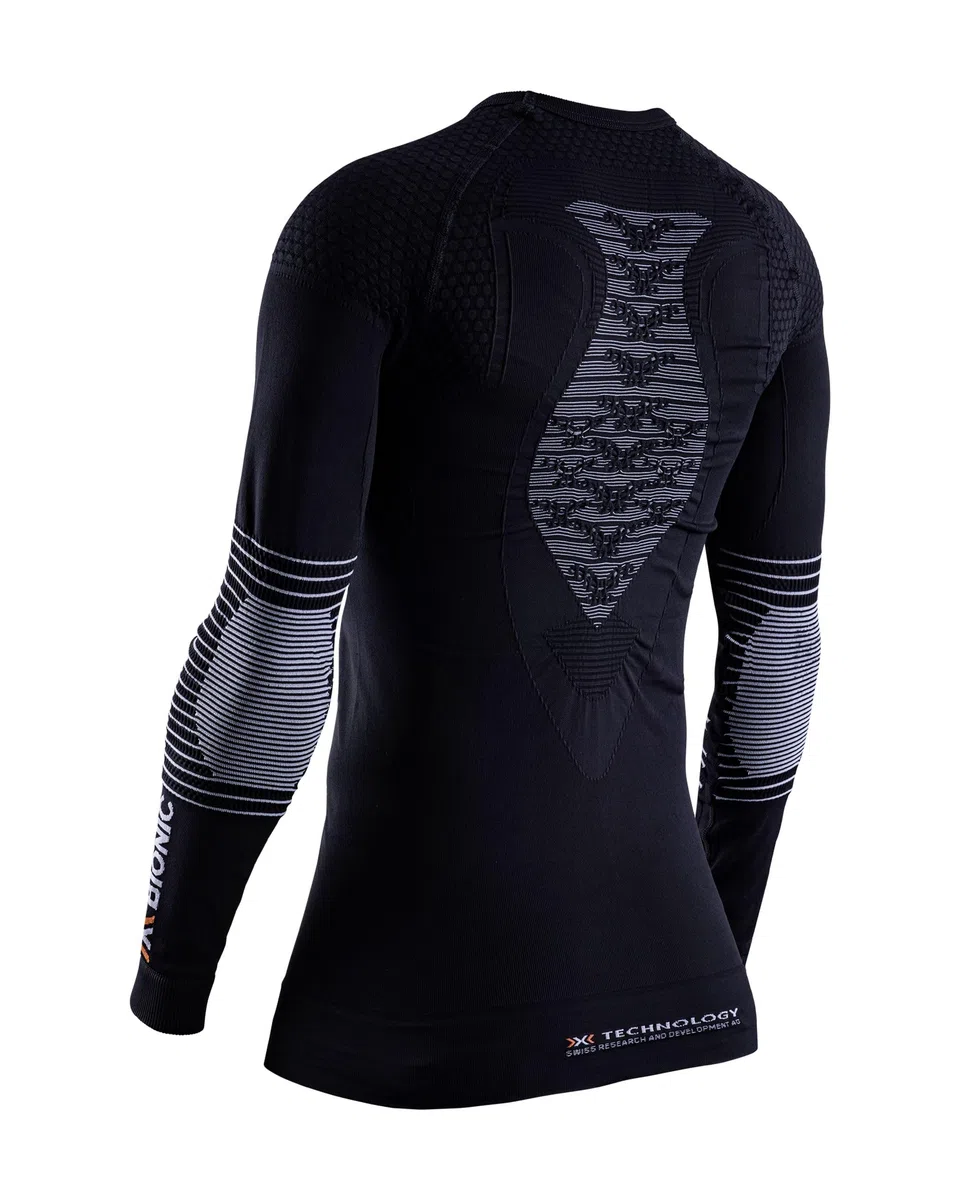 X-Bionic Energizer 4.0 Shirt Round Neck Long Sleeves Women Maillot de Compression Femme (Lot de 1)