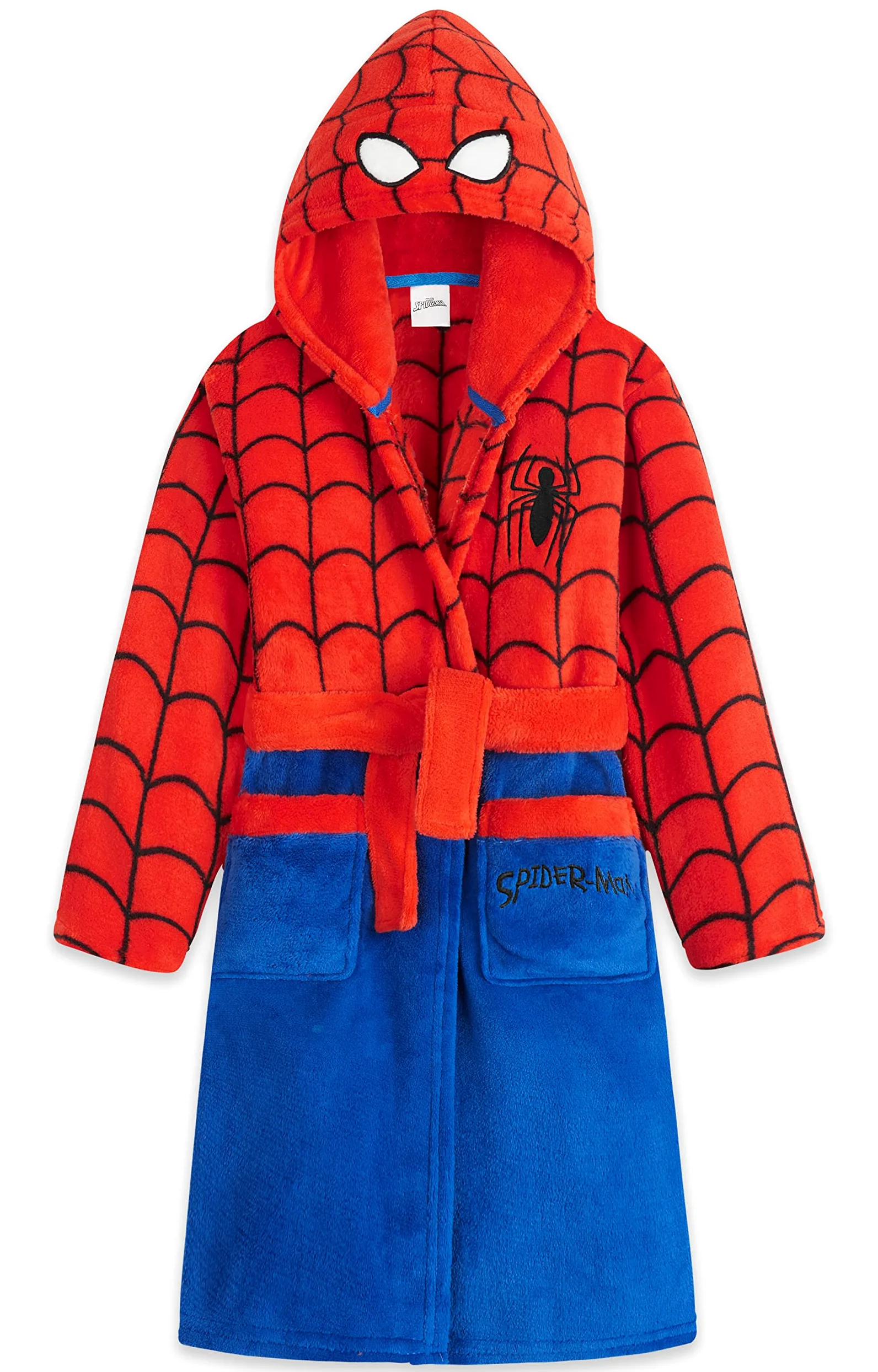 Marvel Robe de Chambre Enfant Garçon Spiderman - Peignoir Enfant Polaire
