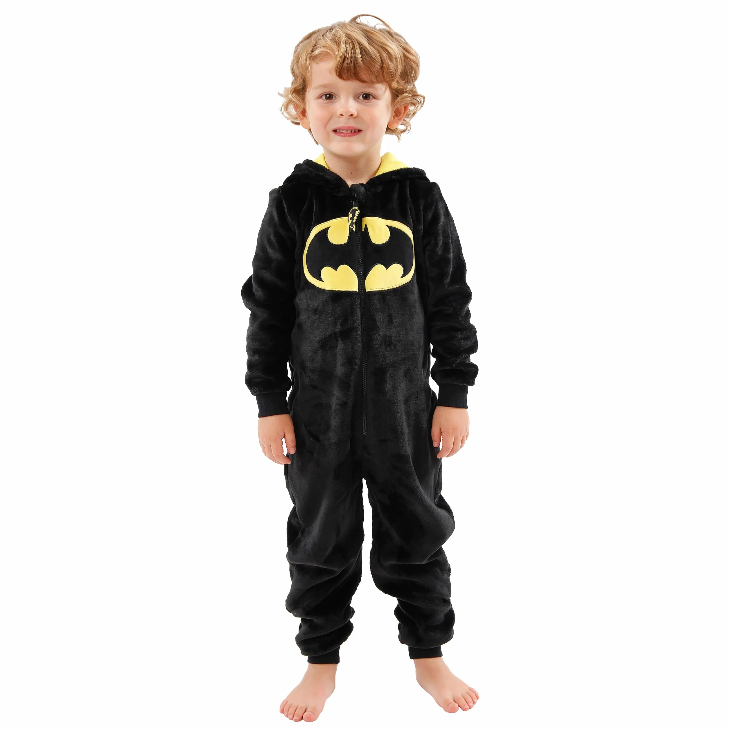 DC Cpmics - Grenouillère - Batman - Garçon - Noir - 5-6 Ans