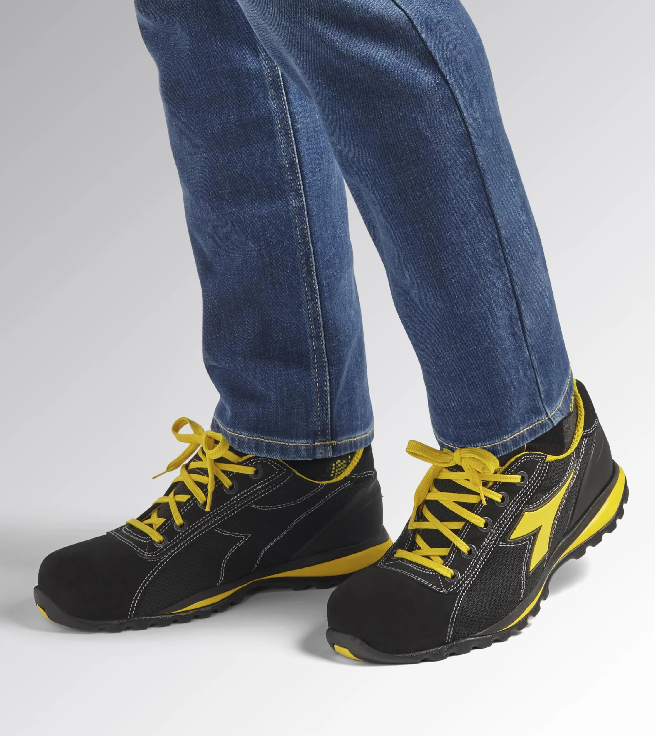 Diadora Glove II Text S1p HRO, Chaussures de Travail Mixte Adulte, Noir (Nero), 45 EU