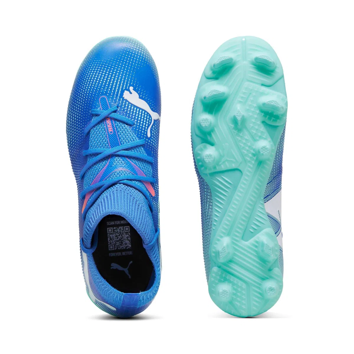 Puma Future 7 Match FG/AG Jr Soccer ShoeMixte Enfant
