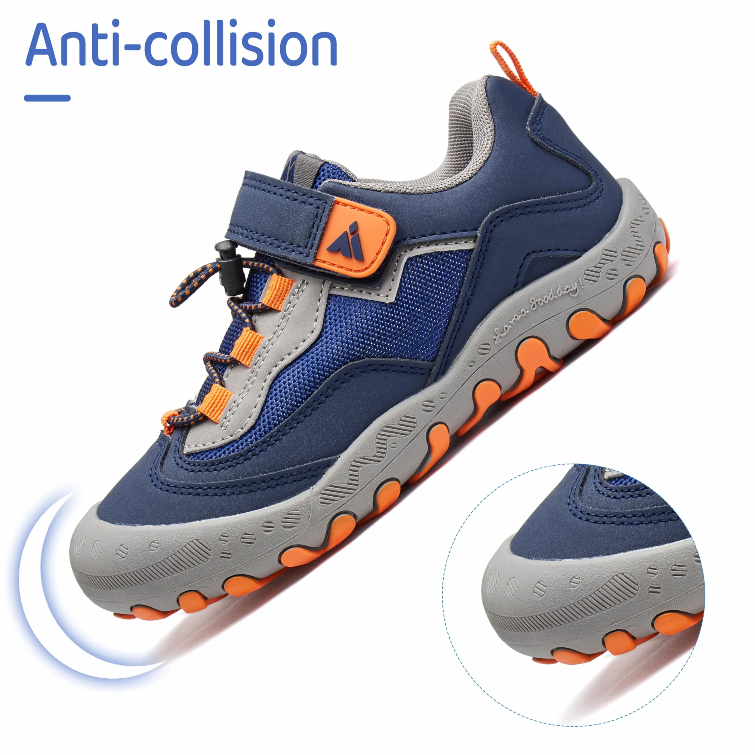 Mishansha Enfants Chaussures de Course de Randonnée de Running Garçon Fille Respirant Outdoor Sneakers