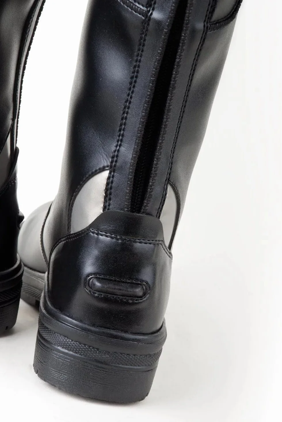 Rhinegold Nebraska Bottes d'équitation Longues synthétiques